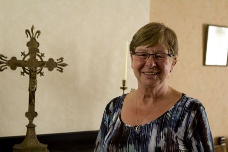 Pastoraal werker Marie-Thérèse van de Loo met pensioen